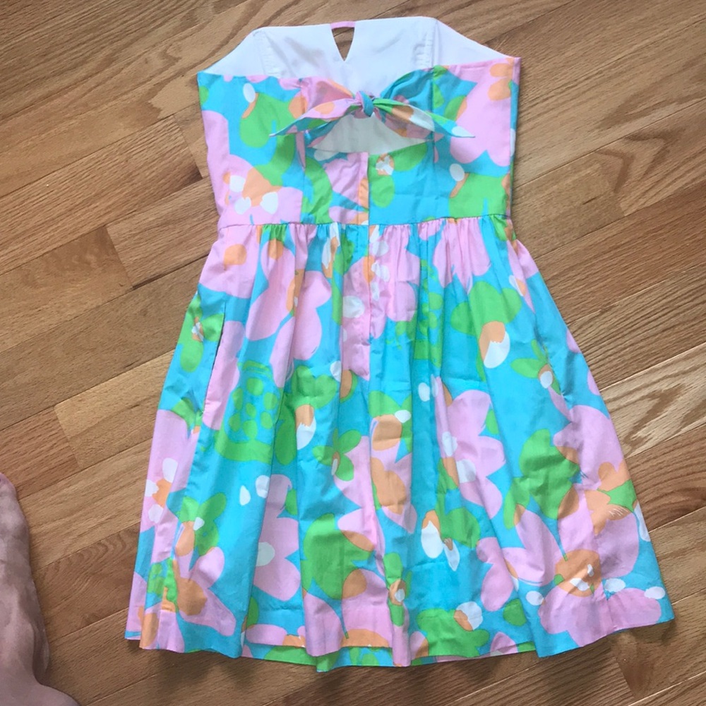 Lilly Pulitzer strapless dress - Picture 2 of 2